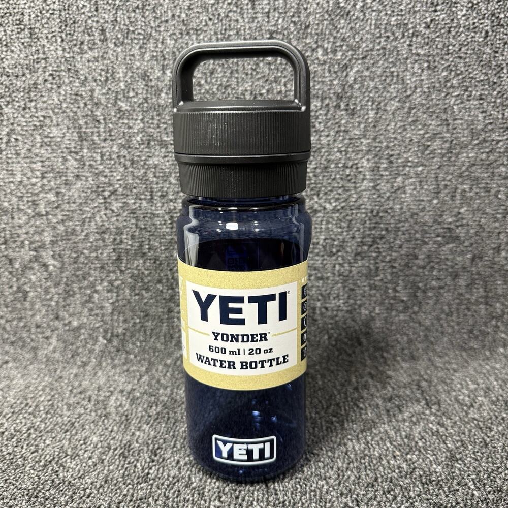 Yeti Yonder Water Bottle 20oz Bottle Yonder Cap Blue Lightweight